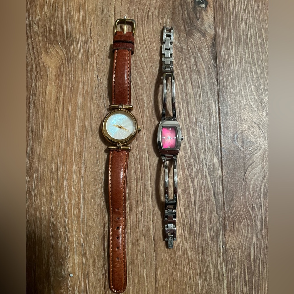 2 Fossil Watches